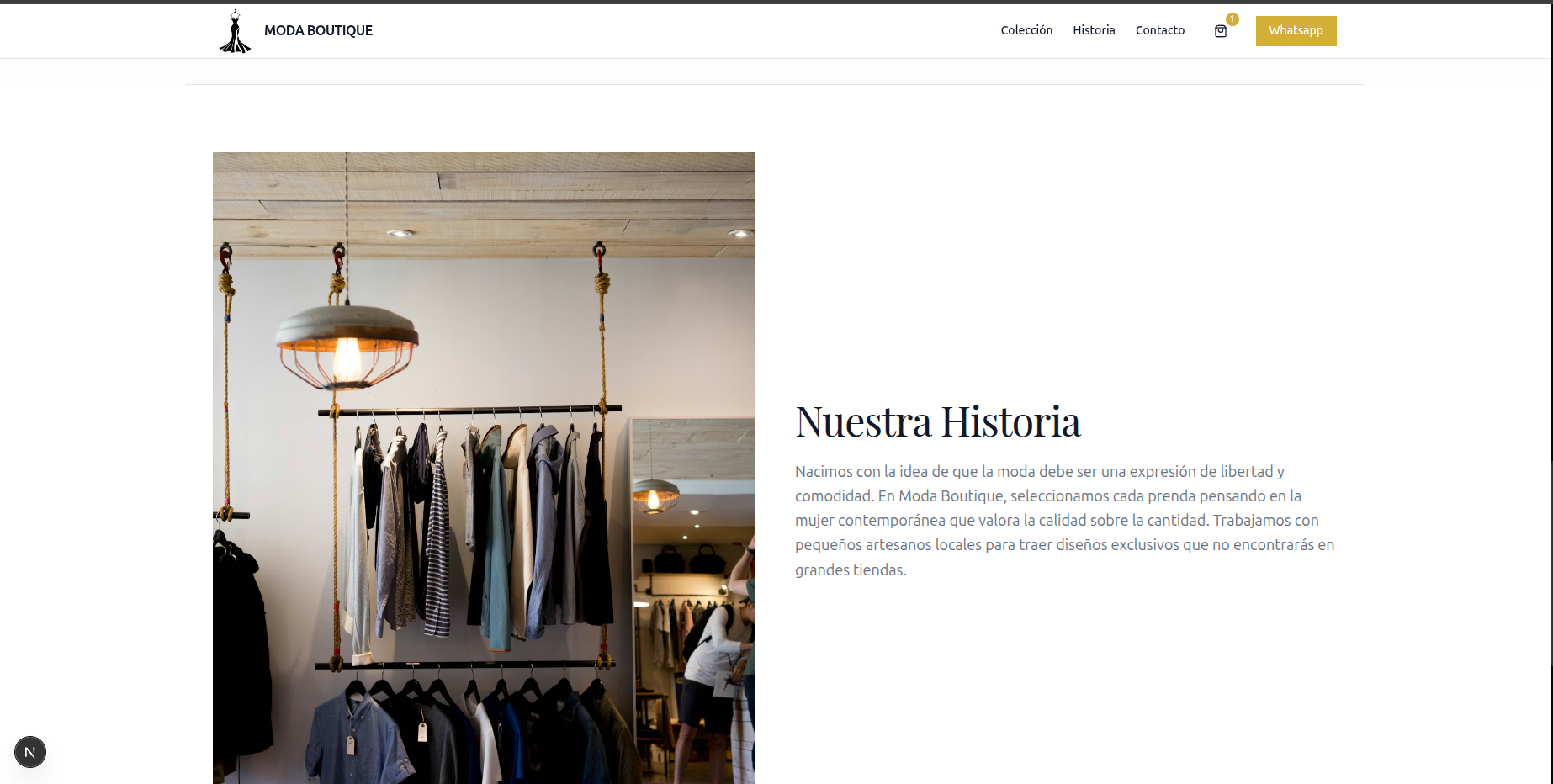 E-commerce screenshot 2